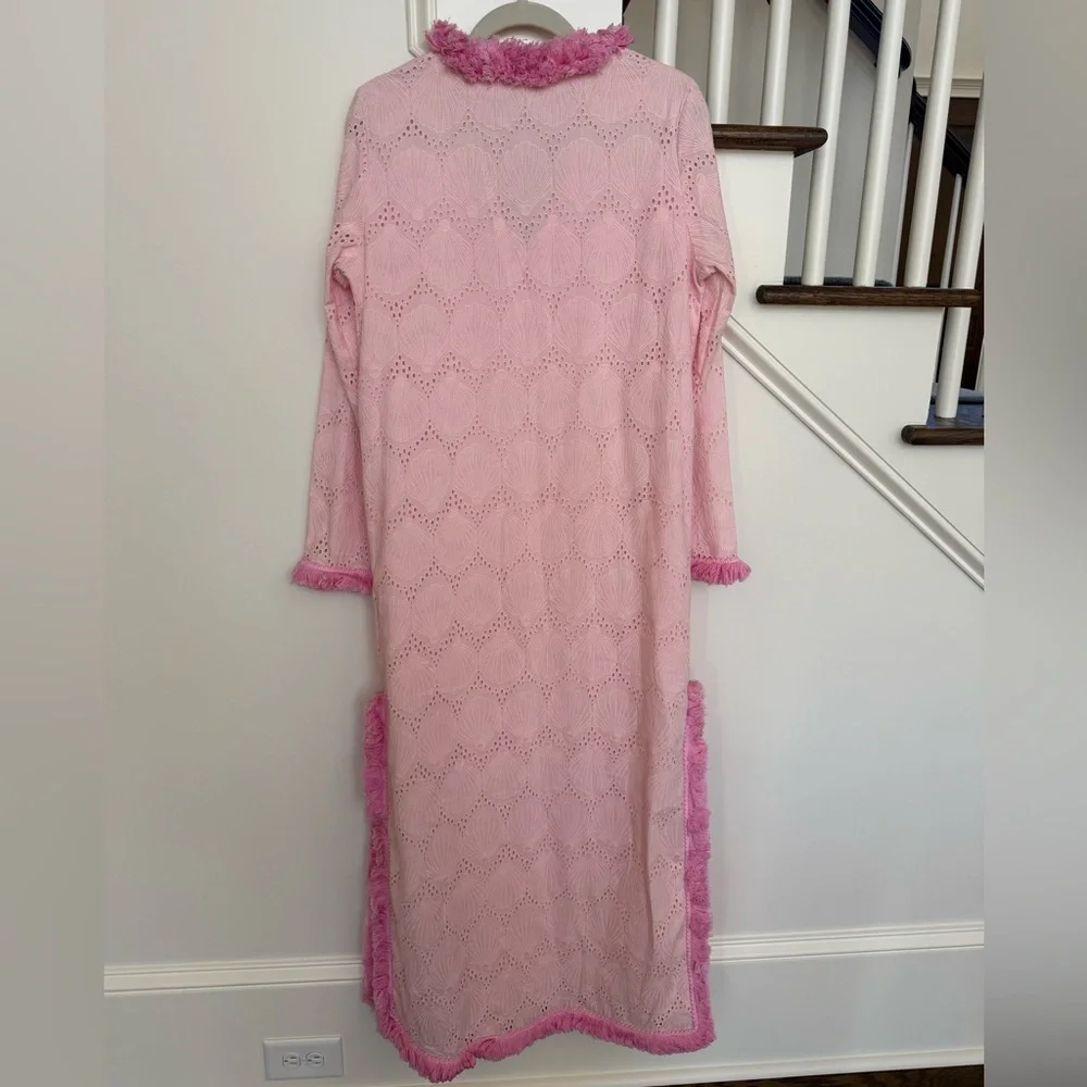 SAIL TO SABLE Eyelet Caftan – Blush | Size Small | NWOT - Picture 8 of 10